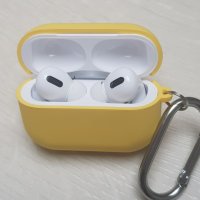 Чехол для Airpods PRO Silicone + Microfibra
