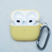 Чехол для Airpods 3 Silicone + Microfibra